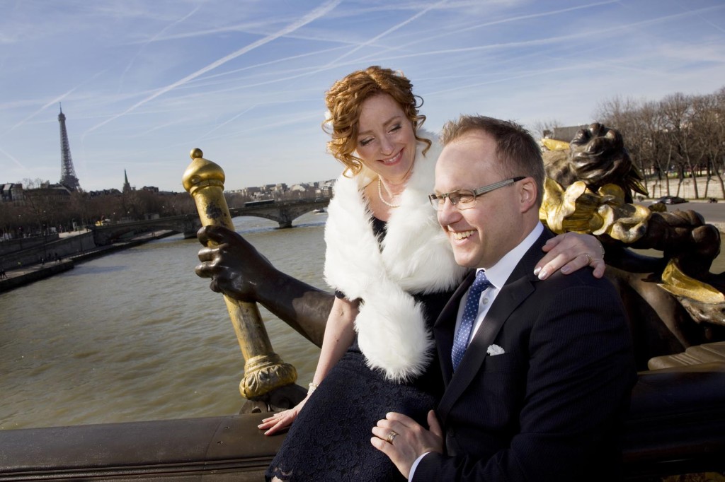 Bröllopsreportage i Paris